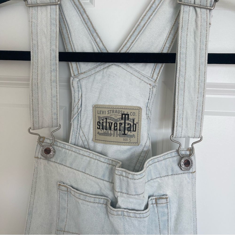 Levi's Light Blue Women's Jeans Overalls - Picture 4 of 7